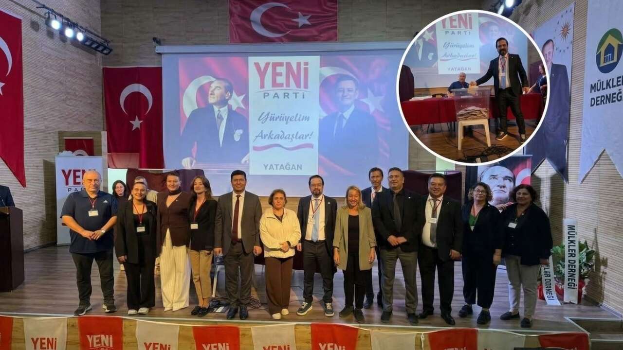 YENİ Parti Yatağan’da Ozan Gürpınar İlçe Başkanı Seçildi