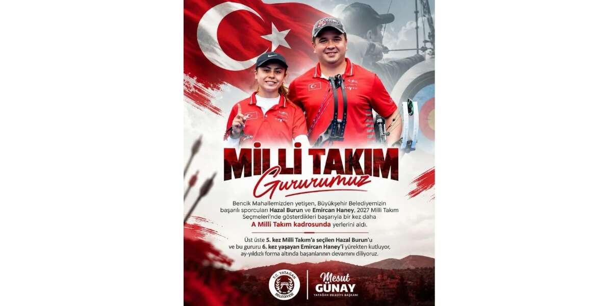 Yatağan’ın Gururu Hazal ve Emircan Yeniden Milli Takım’da