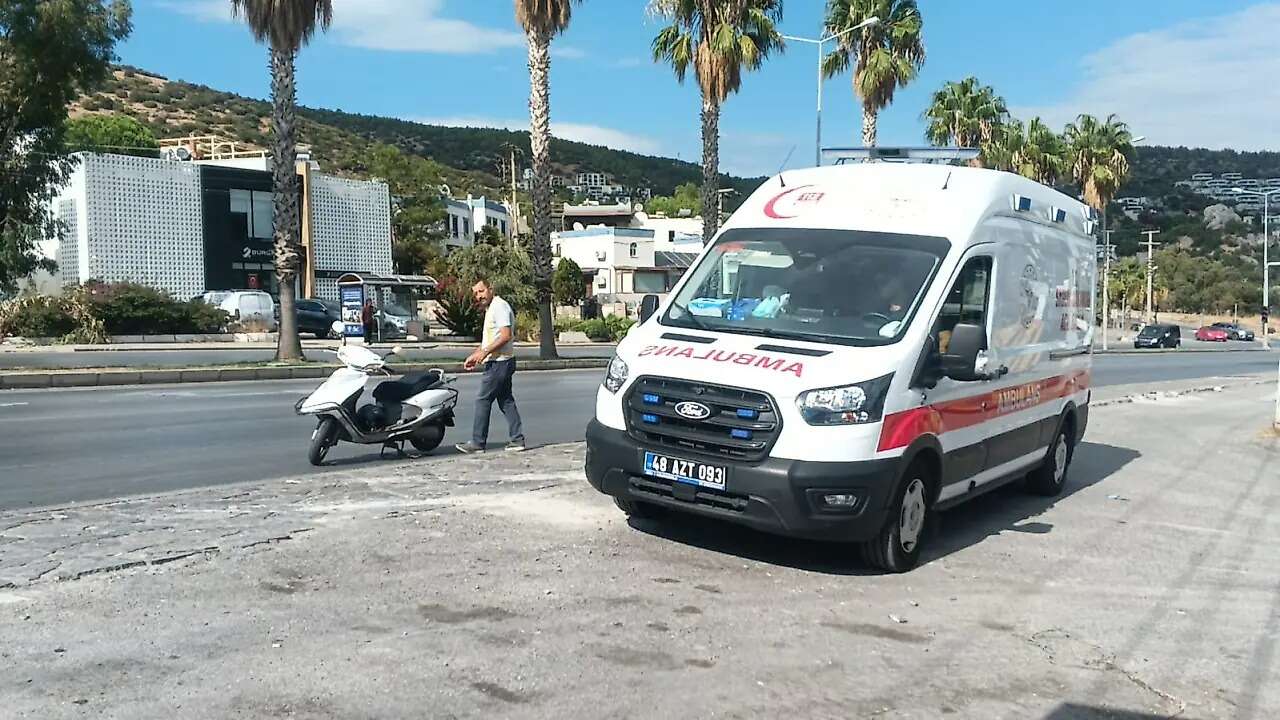 Muğla’da Motosikletler Çarpıştı