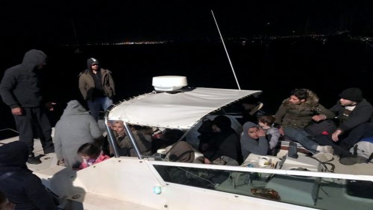 42 düzensiz göçmen yakalandı