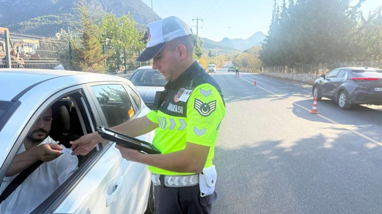 Muğla’da Jandarmadan Eylül Ayında Yoğun Trafik Denetimi