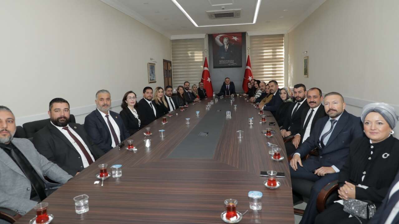 MHP Muğla Yönetiminden Protokol Turu