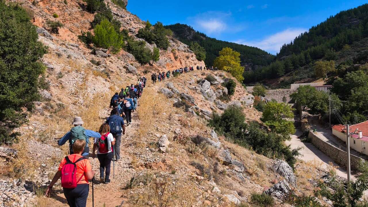 Denizli Doğaden Kulübü Muğla’da Değirmendere Kanyonu’nu Keşfetti