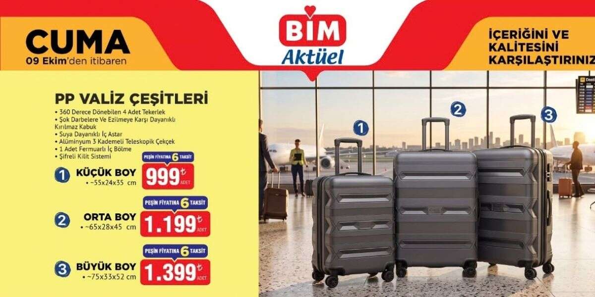 BİM 9 Ekim 2026 Aktüel Ürünler Kataloğu Yayında