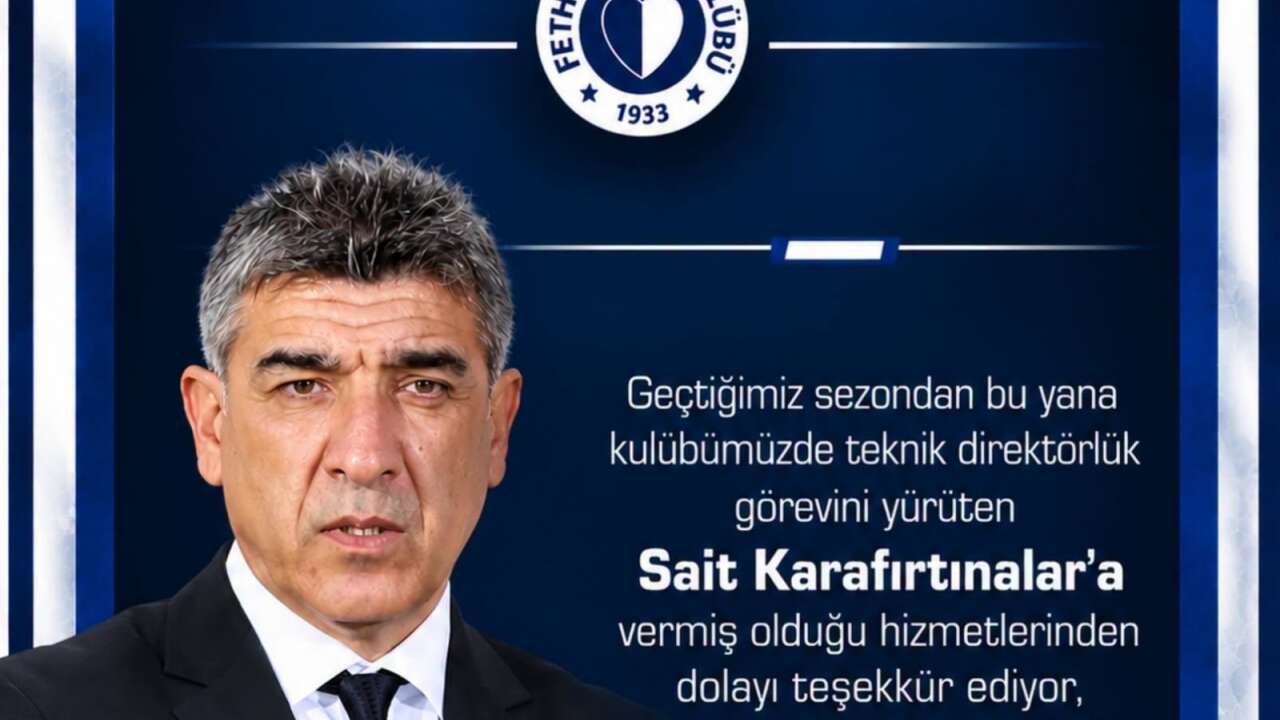 Fethiyespor’da Sait Karafırtınalar İle Yollar Ayrıldı