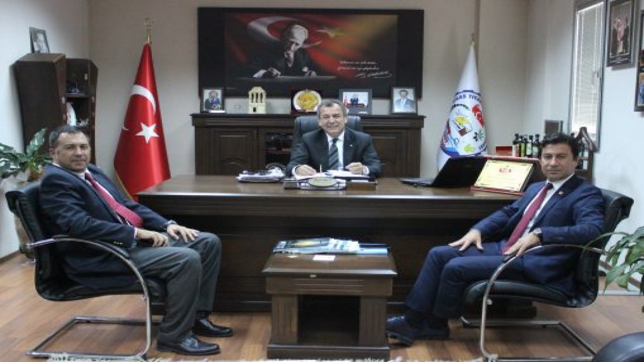 Ahmet Aras’tan MİTSO'ya ziyaret