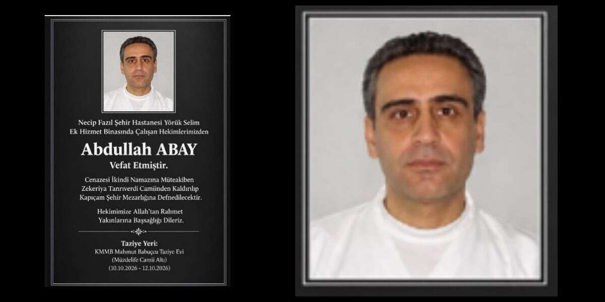Sağlık Camiası Yasta: Dr. Abdullah Abay Hayatını Kaybetti