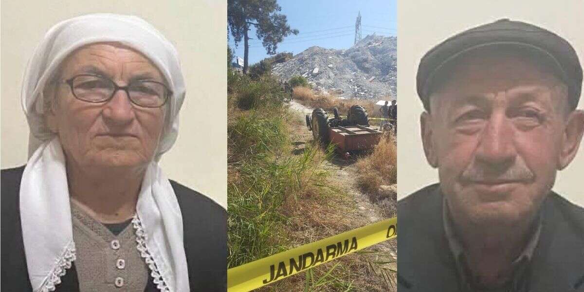 Muğla’da Traktör Kazasında Hayatını Kaybeden Çiftin Kimlikleri Belli Oldu