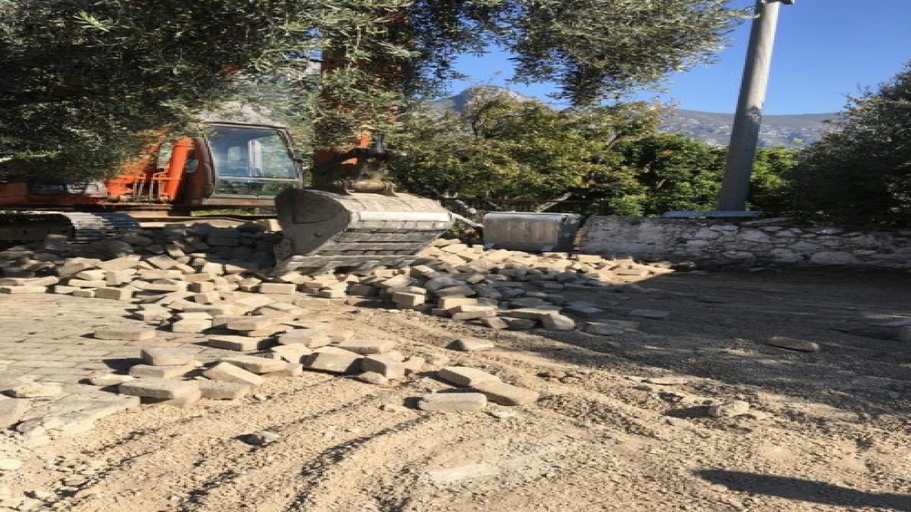 Ören'de Parke Çalışmaları Sürüyor