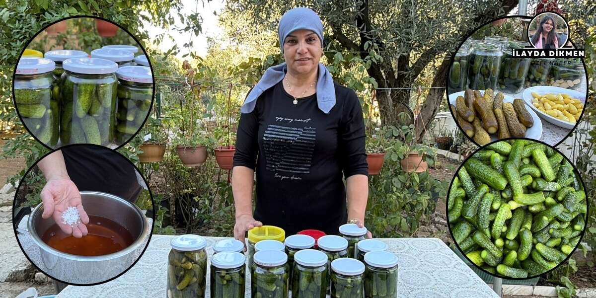 Muğla’da Lezzetli Turşunun Püf Noktalarını Elif Başoğul Anlattı