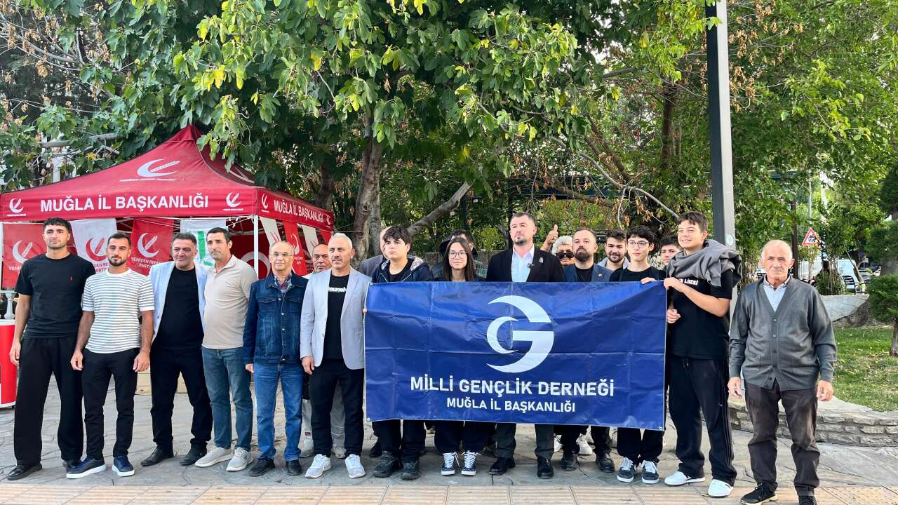 Milli Gençlik Derneği Muğla’dan İsrail’e Tepki: “Filistin Davası Daimî Davamızdır”
