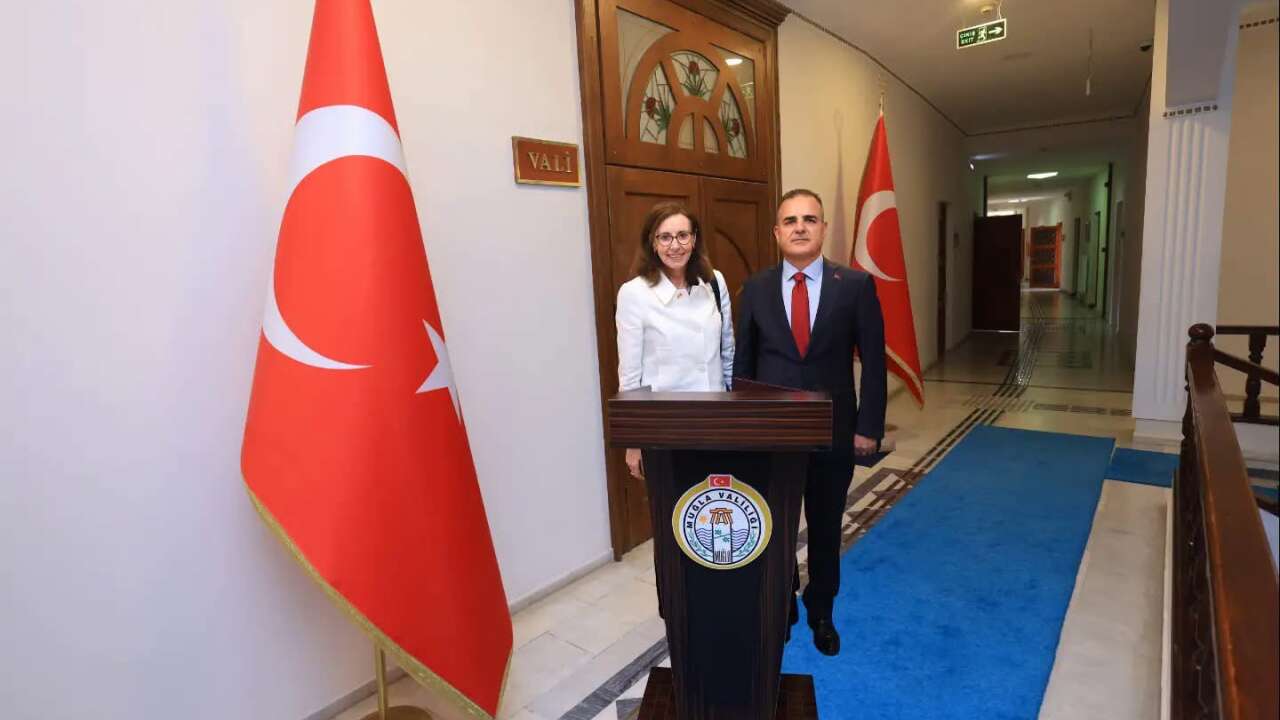 Büyükelçi Jennifer Anderson’dan Muğla Valisi Akbıyık’a Ziyaret