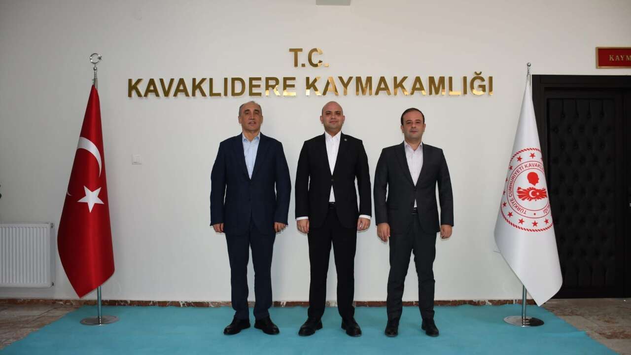 Yatağan Kaymakamı İlhan ve Muğla İl Jandarma Komutanı Şen’den Kavaklıdere Kaymakamı’na Ziyaret