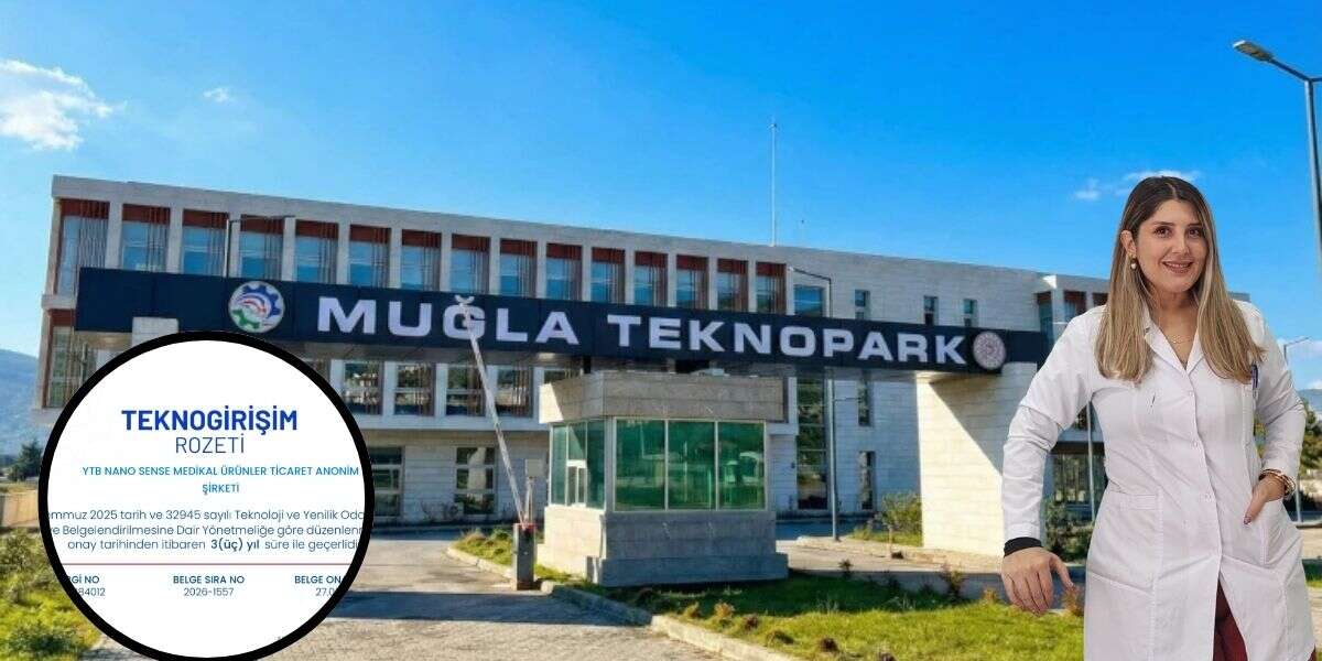 Muğla Teknopark’ta Bir İlk: YTB Nano Sense Teknogirişim Rozeti Aldı