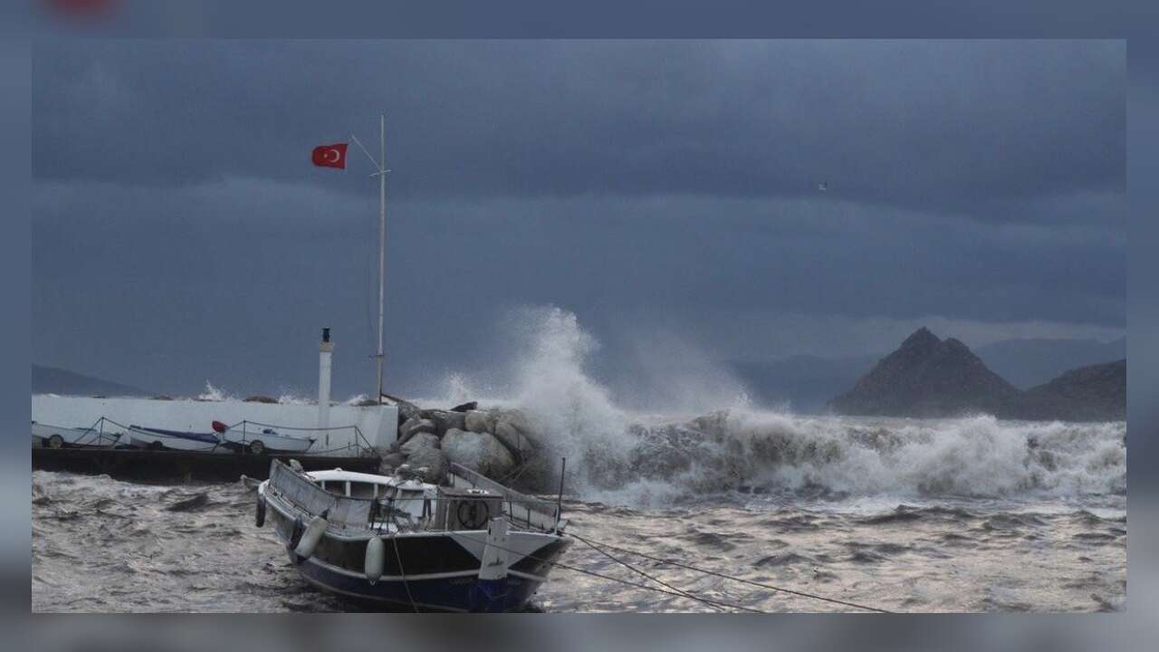 Muğla’da Denizlere Fırtına Uyarısı: Rüzgarın Hızı 75 Kilometreyi Bulacak