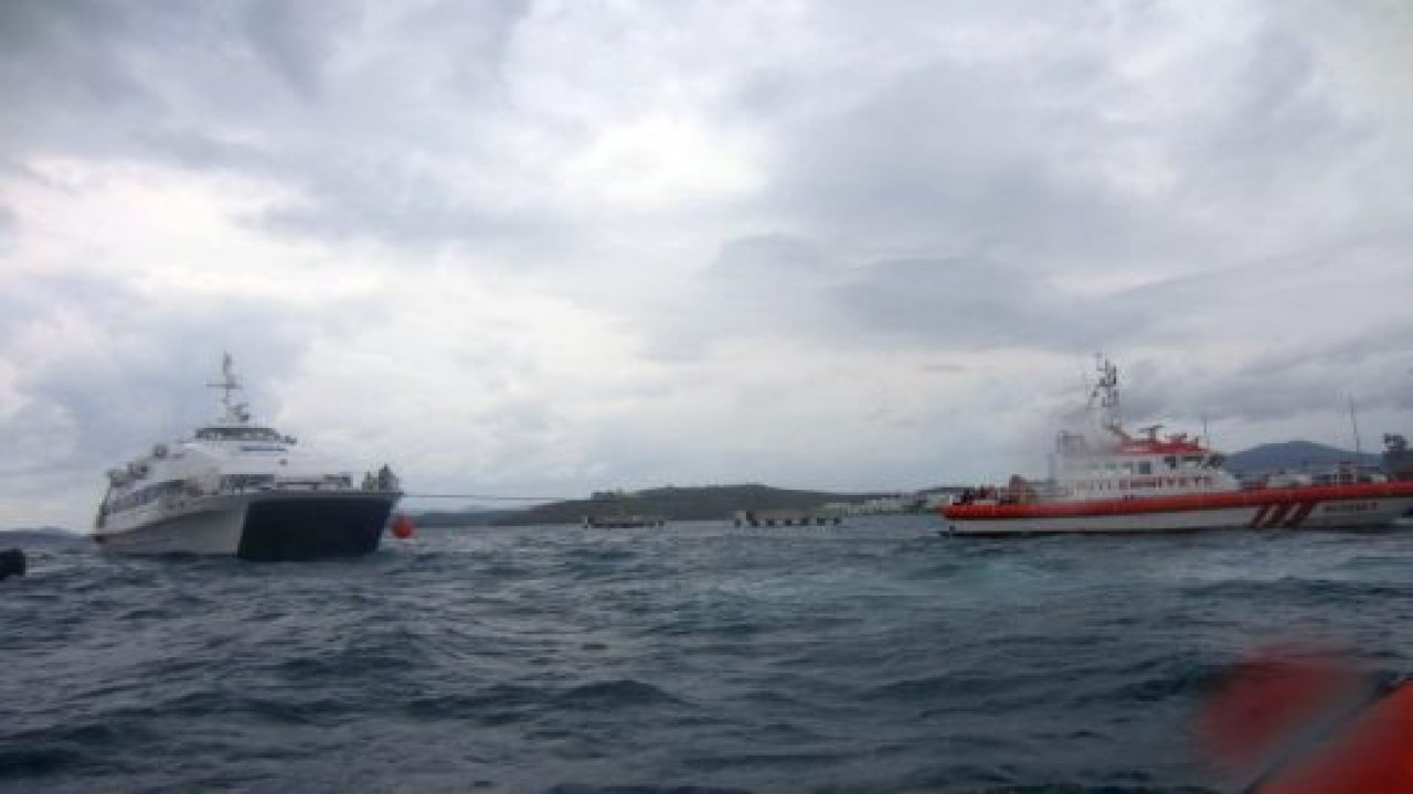 Feribot son anda kurtarıldı