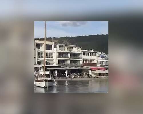 Muğla’da 2,5 Milyon TL’lik Yelkenli Tekne Karaya Oturdu
