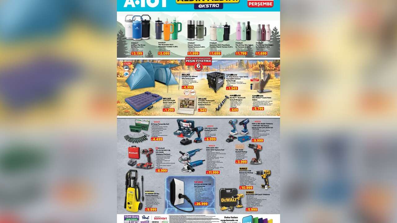 A101 15 Ekim Aldın Aldın Kataloğu Yayınlandı