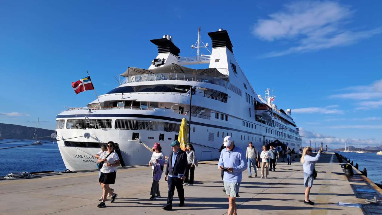 Star Legend Bodrum Limanı’na Demirledi