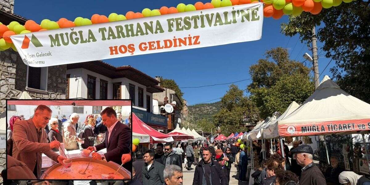 9. Muğla Tarhana Festivali Başladı: Saburhane Meydanı’nda Yoğun Katılım