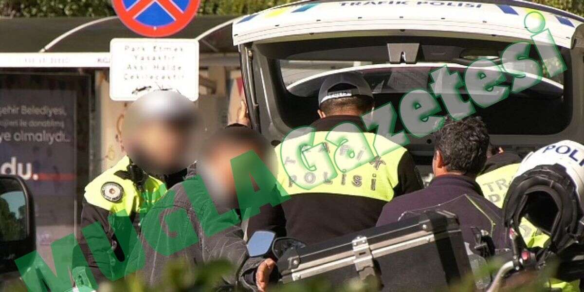 Menteşe’de Kasksız ve Alkollü Motosiklet Sürücüsüne Yaklaşık 393 Bin TL Ceza