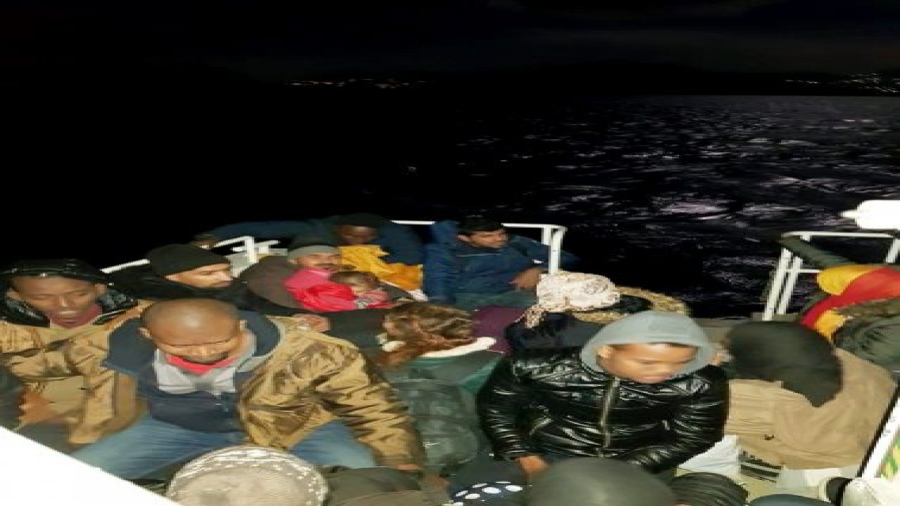 20 düzensiz göçmen yakalandı