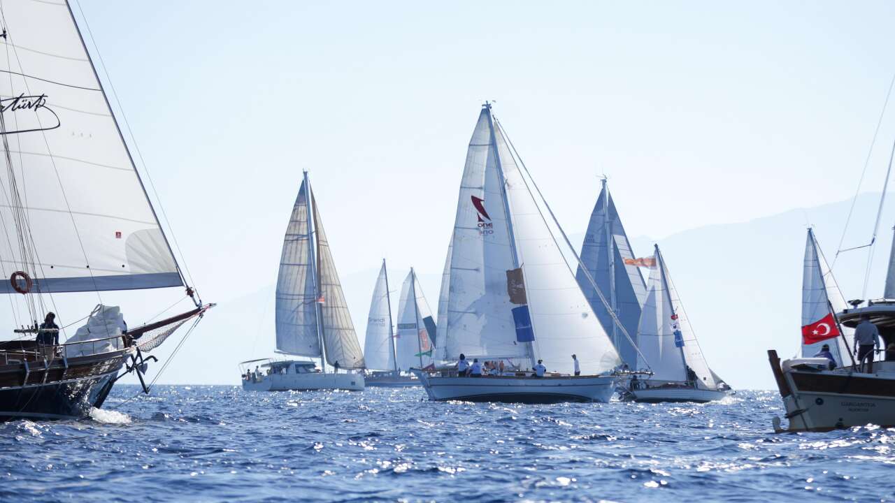 38. The Bodrum Cup’ta Knidos’tan Ortakent’e Yelken Açıldı