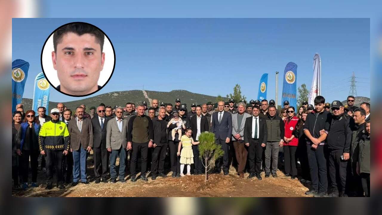 Muğla’da Şehit Polis Tayfun Baş Unutulmadı