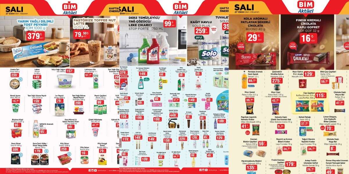 BİM’de İndirim Fırsatı: Bu Ürünlerin Fiyatı 100 TL’nin Altına Düştü