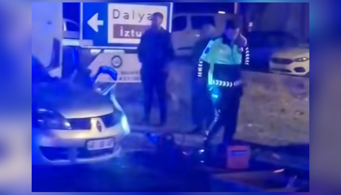 Ortaca’da Otobüs ile Otomobil Çarpıştı