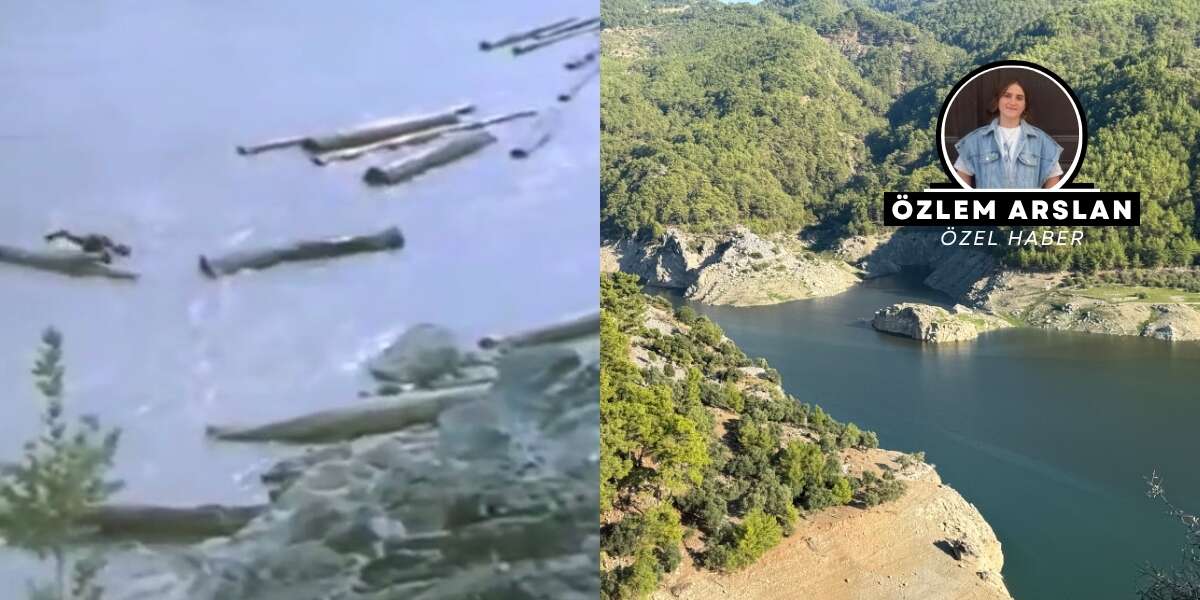 Köyceğiz’de 44 Yıl Önce Çekildi: 1.000 Tomruk Detayıyla Dikkat Çeken Filmin Bugünkü Görüntüsü