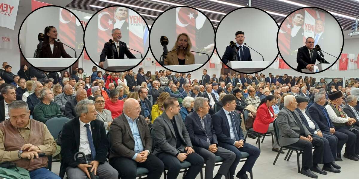 Yeni Parti Muğla 1. Olağan İl Kongresi Başladı: İşte Yönetim Kurulu Listesi