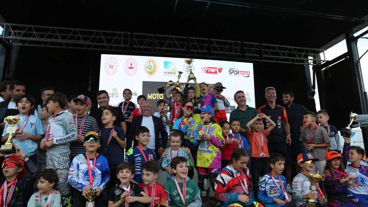 Fethiye’de Motokros Sezonu Tamamlandı: 12 Kategoride Şampiyonlar Belli Oldu