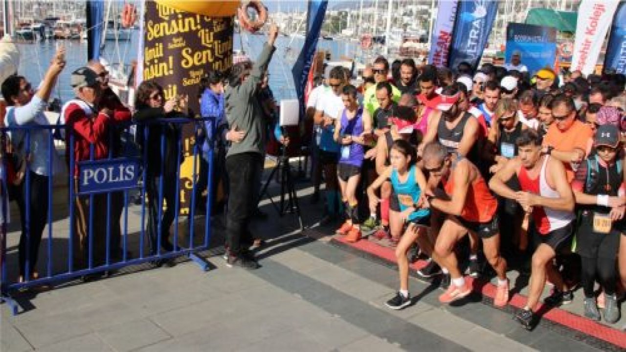 Bodrun Ultra Maratonu sona erdi