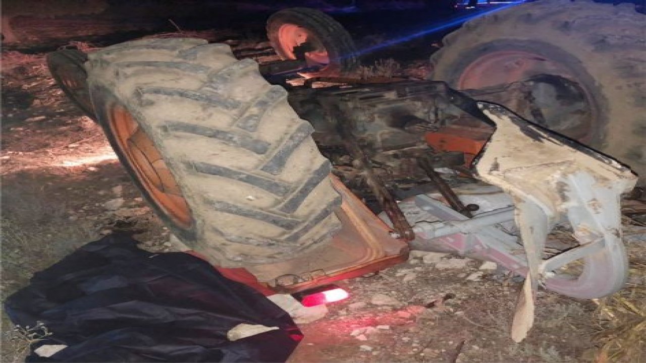 Traktörün altında kaldı