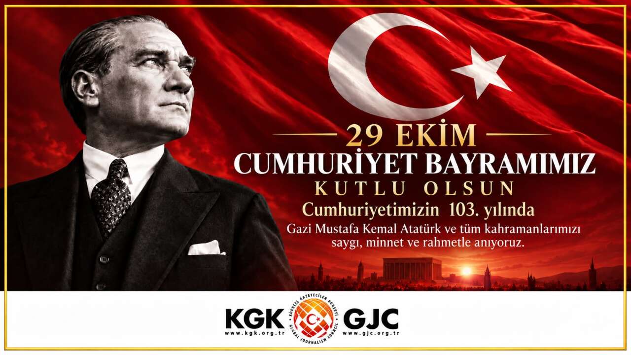 KGK’den 29 Ekim Mesajı: “Cumhuriyetimiz Basın Özgürlüğünün Teminatıdır”