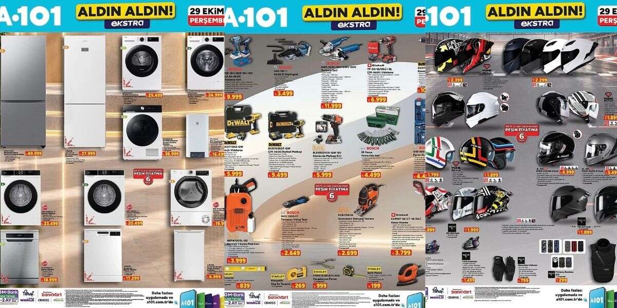 A101’de 69 Bin TL’lik Saat de Var, 199 TL’lik Ürün de 29 Ekim Kataloğu Şaşırttı