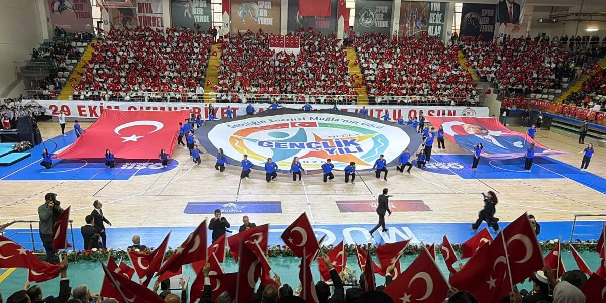 Muğla’da 29 Ekim Cumhuriyet Bayramı’nın 103. Yılı Kutlandı