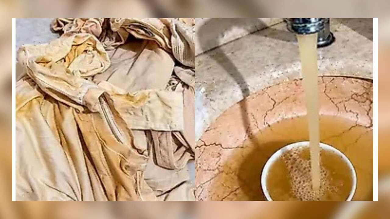 Muğla’da Musluklardan Akan Su Tepki Çekti: Beyaz Çamaşırlar Bile Sarardı