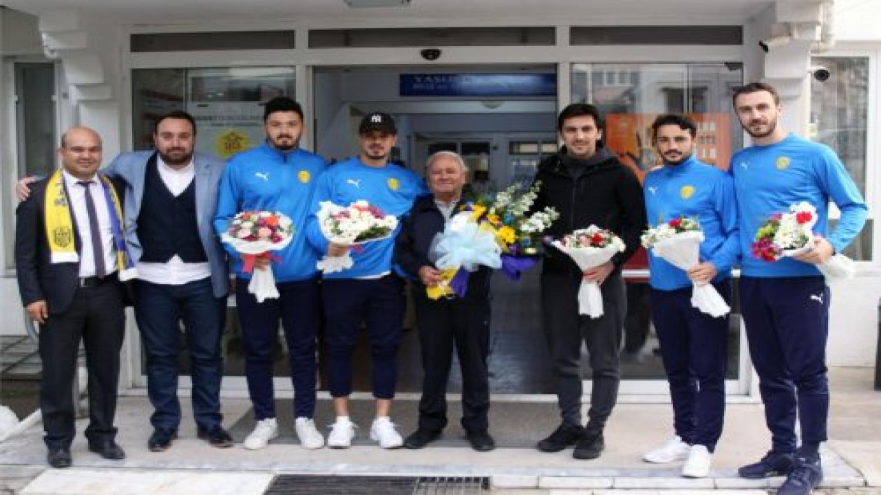 Ankaragücü futbolcularından örnek davranış