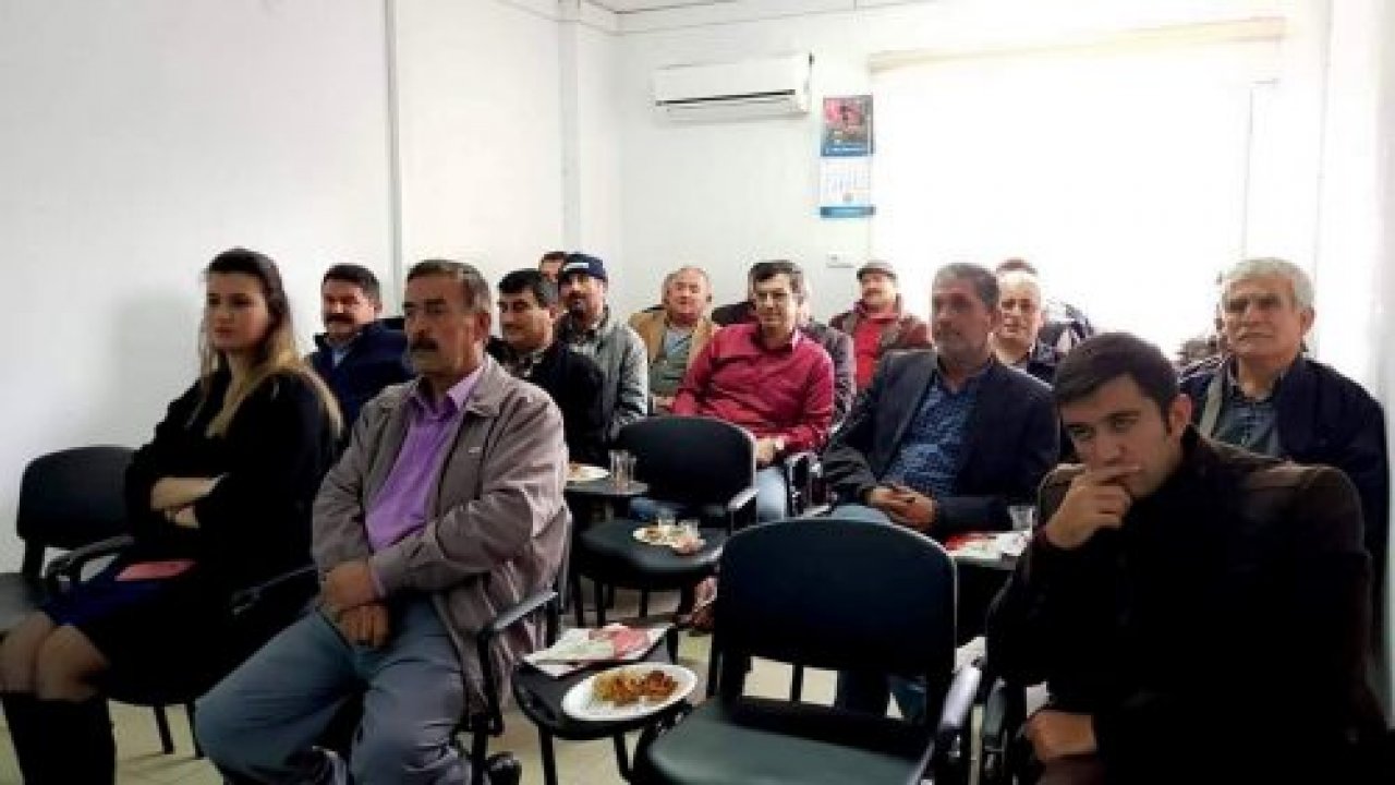 Çiftçiler finansal okuryazarlık eğitimi aldı