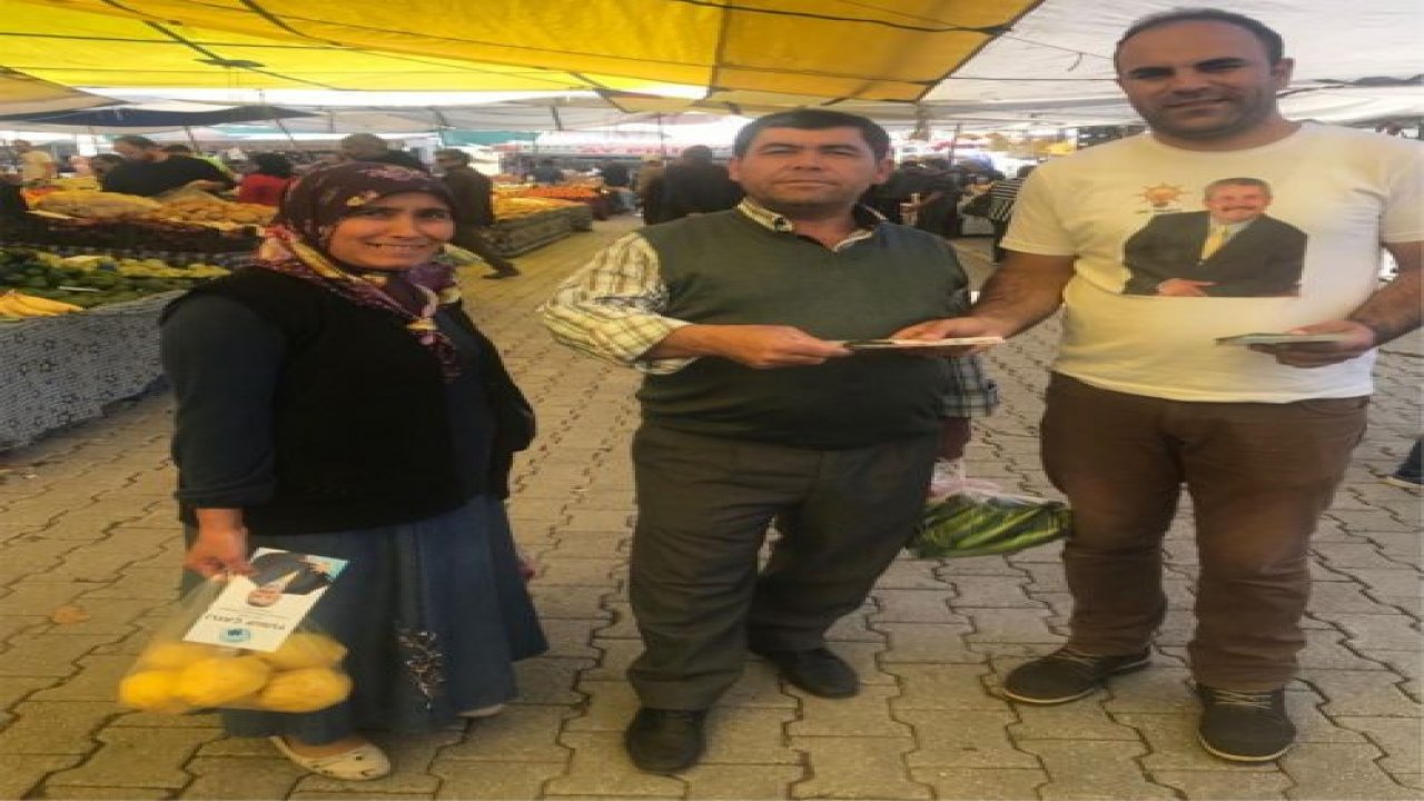 Çaylı Aday Gibi Çalışıyor