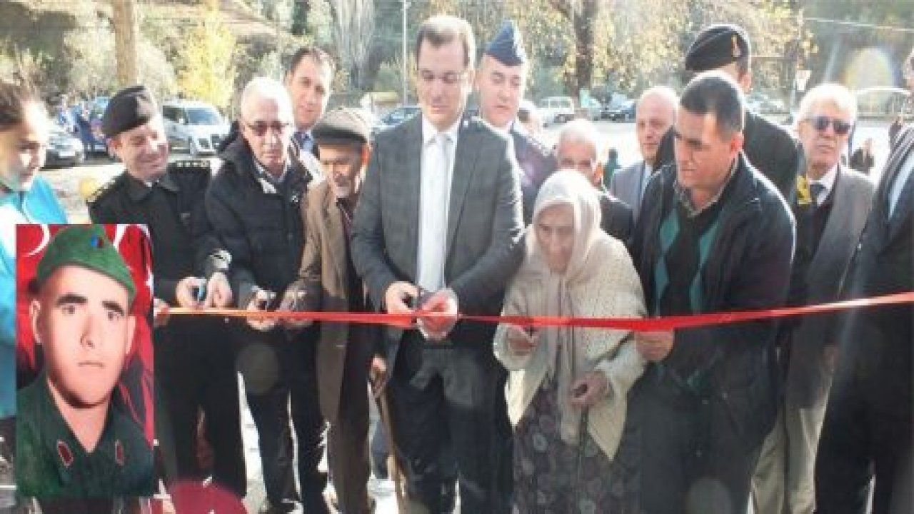 Şehidin adı mezun olduğu okula verildi