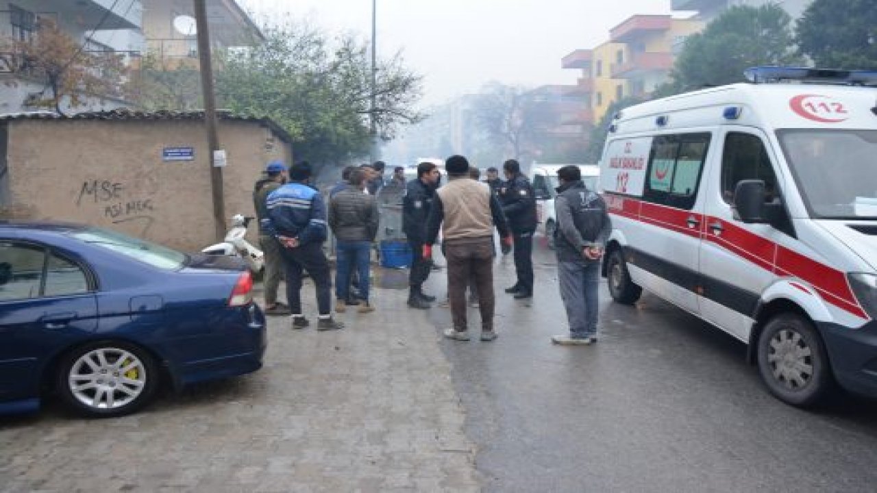 Otomobille motosiklet çarpıştı; 1 yaralı