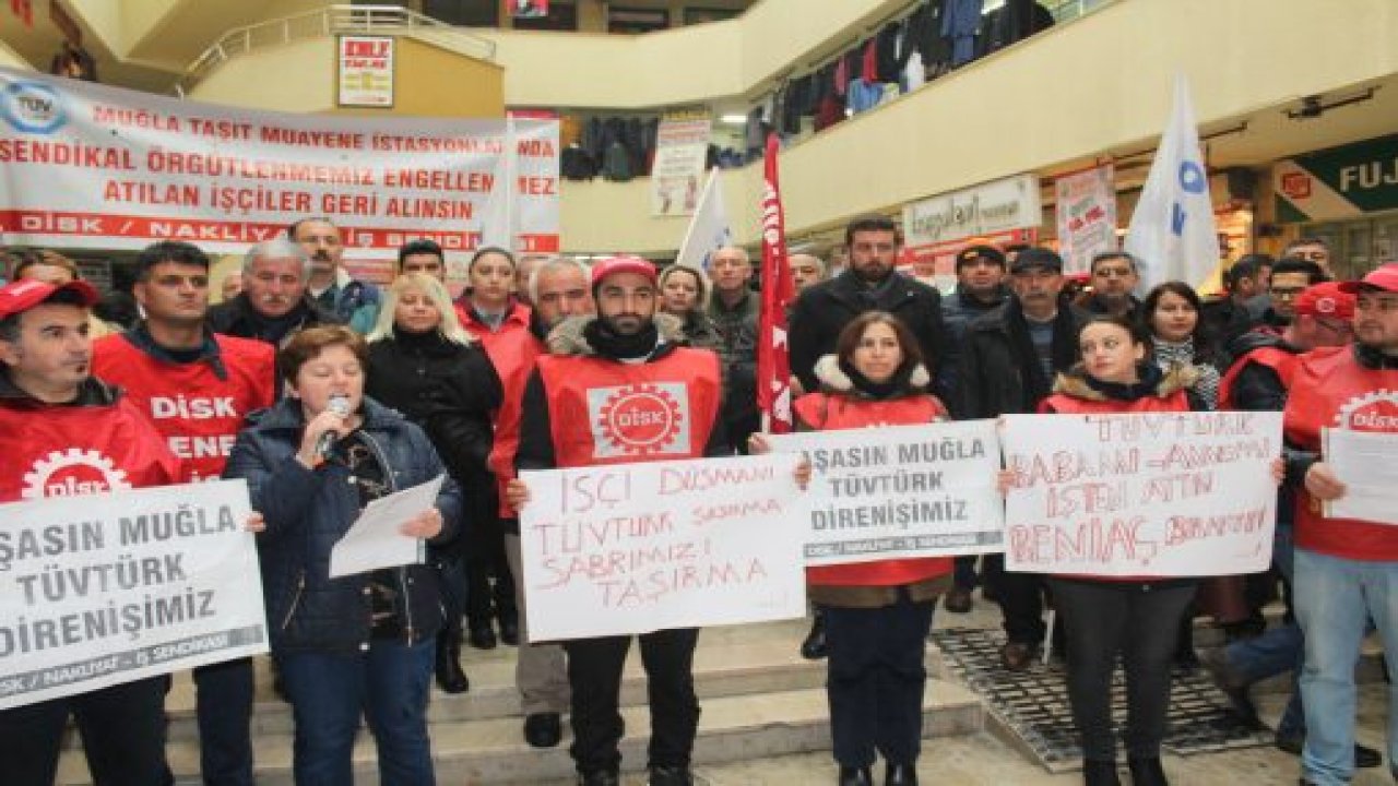 İŞÇİLER DİRENİYOR