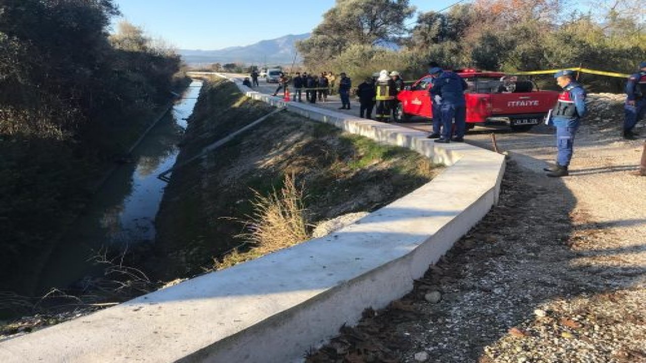 Sulama kanalında ceset bulundu