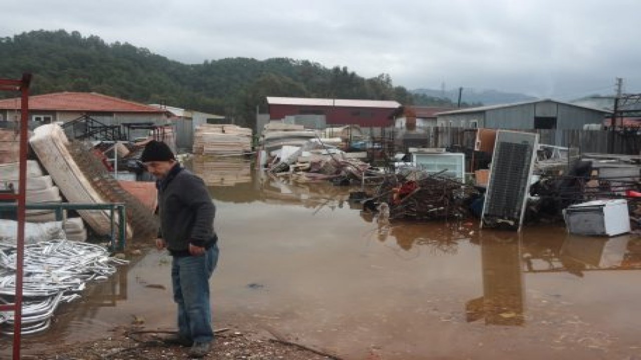 Marmaris'te su baskını