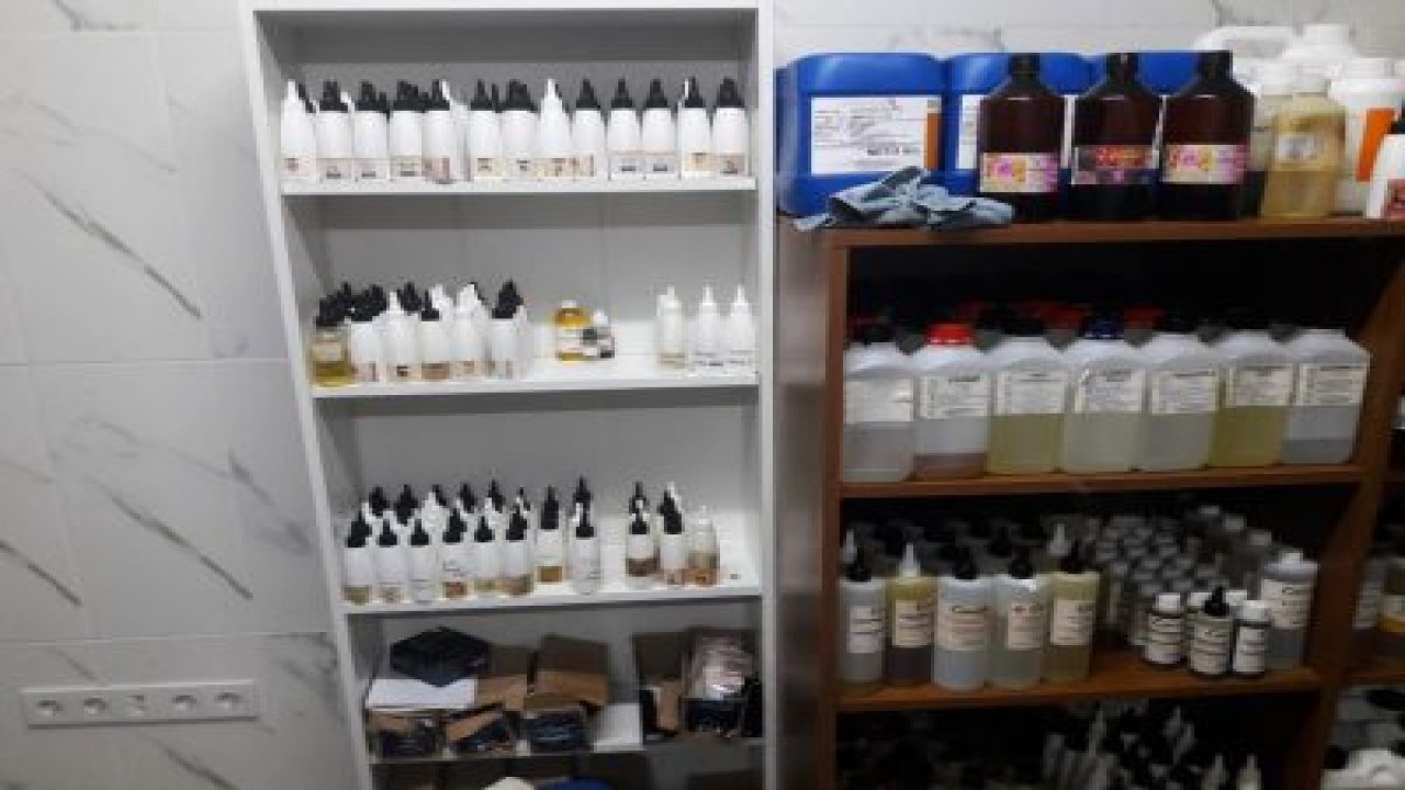 Kaçak elektronik sigara operasyonu