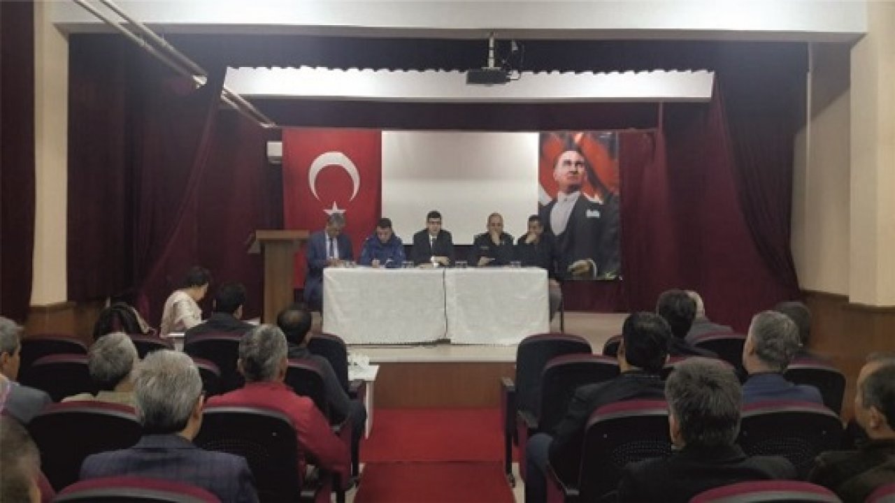 Okul Güvenliği Toplantısı Yapıldı