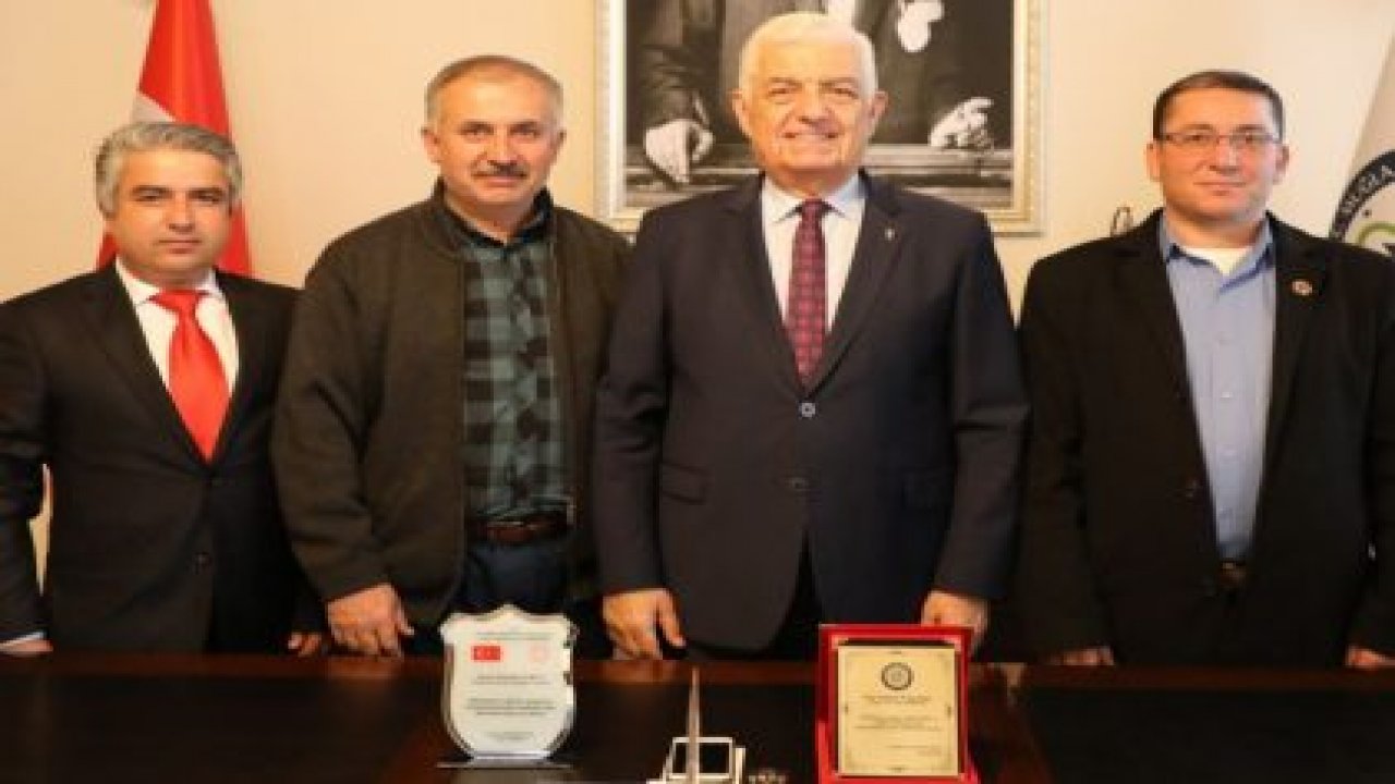 Başkan Gürün'e Teşekkür Ziyareti